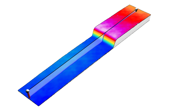 What are the advantages of spectral confocal sensor to measure segment difference