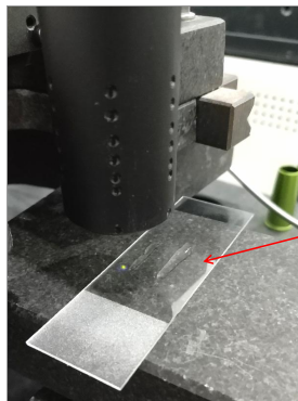 Dispensing guide, glue height measuring side thickness, liquid drop, liquid level, transparent coating thickness measurement